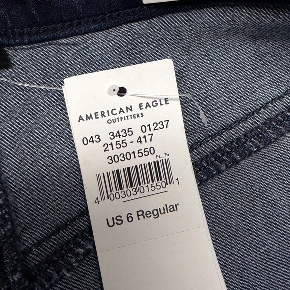 NEW American Eagle Super Stretch Super Hi Rise Jegging Skinny Jeans Womens 6 - Picture 11 of 11